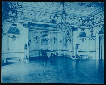 Mary Scott Townsend house, Washington, D.C. Ballroom alcove with grand piano LCCN2011647842