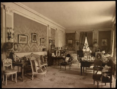Mary Scott Townsend house, Washington, D.C. Small parlor LCCN2016647858