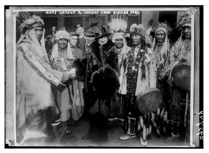 Mary Garden & Indians from Glacier Park LCCN2014695000