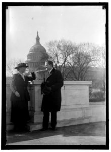 MARTIN, ANNE HENRIETTA, NATIONAL CHAIRMAN, NATIONAL WOMEN PARTY, 1926-. WITH SENATOR SHEPPARD LCCN2016868949