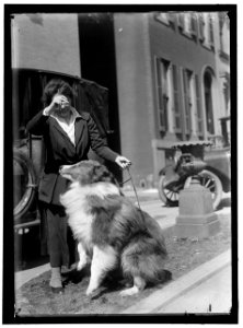 MARTIN, ANNE HENRIETTA. NATIONAL CHAIRMAN, NATIONAL WOMEN PARTY, 1926-. WITH SENATOR COLLIE LCCN2016868973