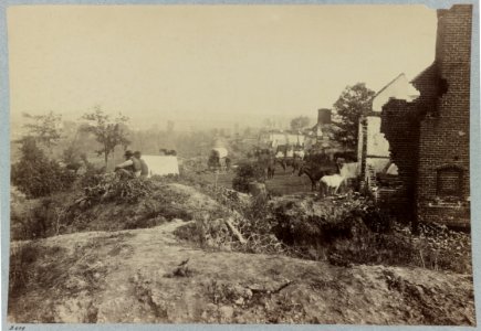 Marye's Heights, Fredericksburg, Va., Confederate fortifications LCCN2012647807