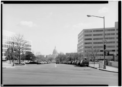 Maryland avenue corridor to us capitol from SEVENTH STREET, SW