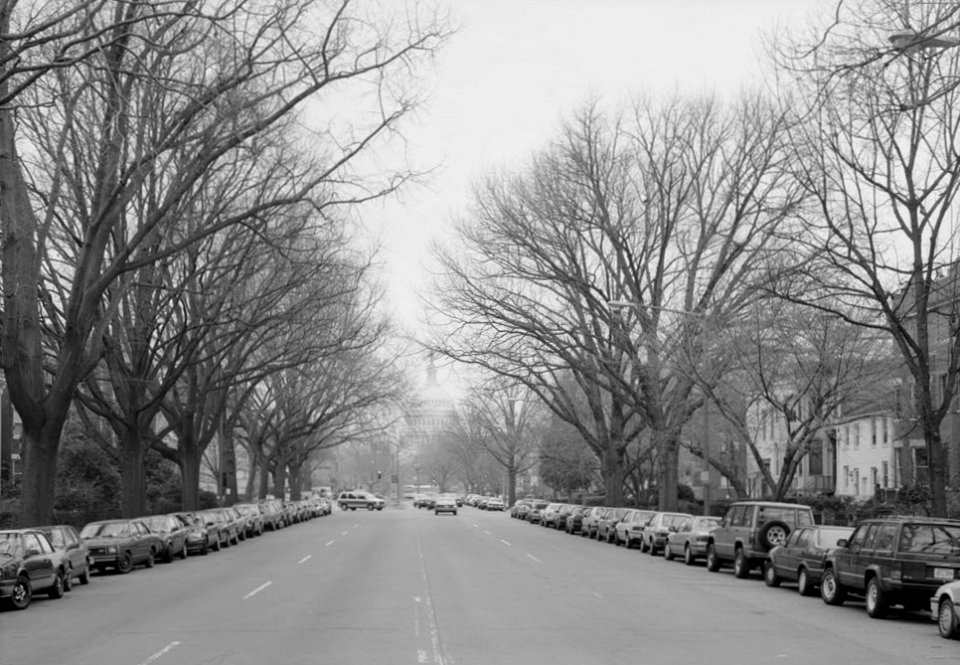 MARYLAND AVENUE TO THE CAPITOL FROM THE FOURTH STREET, NE