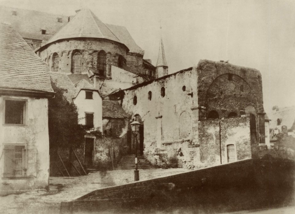 Marville, Charles - Die Heilige Marien Kirche in Köln (Zeno Fotografie)