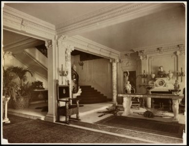 Mary Scott Townsend house, Washington, D.C. Foyer LCCN2001698336