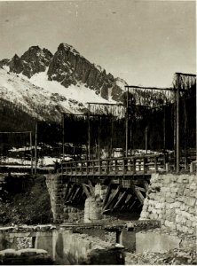Maskierte Straße bei San Martino di Castrozza (BildID 15416269)