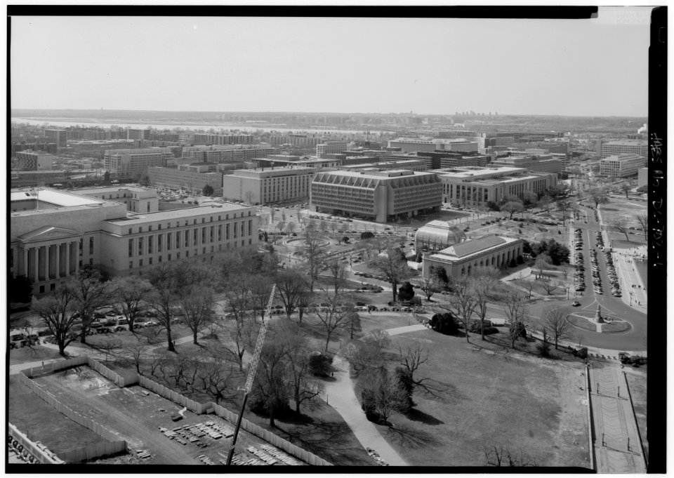 Maryland avenue looking southwest from capitol dome