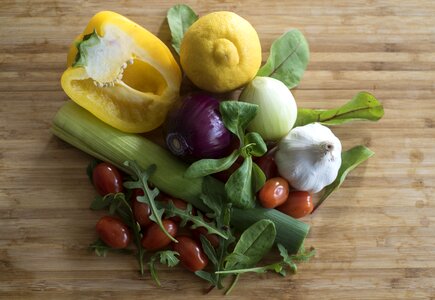 Leaf vegetable vegetables photo