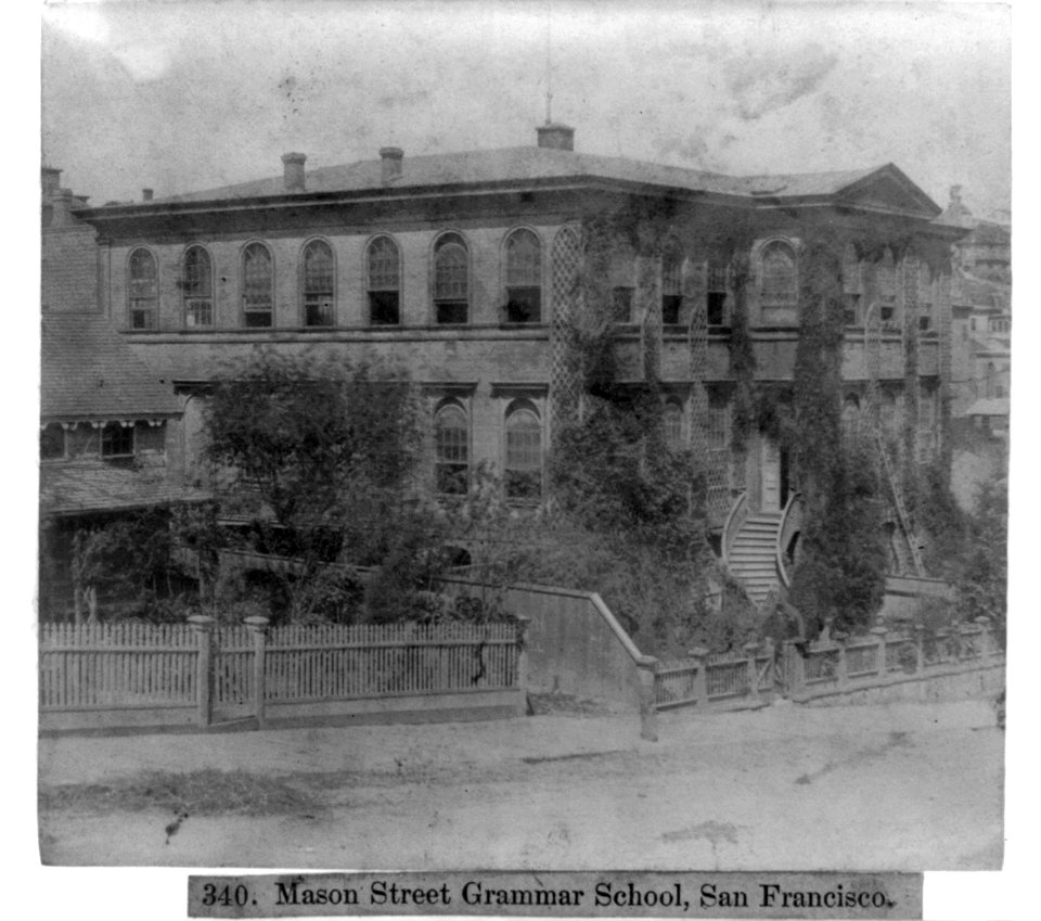 Mason Street, Grammar School, San Francisco LCCN2002724193