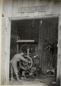 Maschine im Abschnitt der 4. k.u.k. Armee (BildID 15686047)