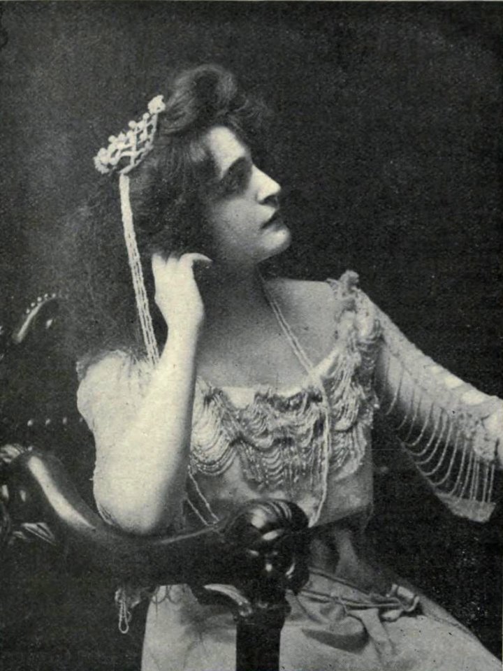 Mary Hall, stage actress. Conly
