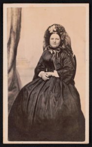 Mary Lincoln in mourning attire) - Joseph Ward, 125 Washington Street, Boston LCCN2017659635