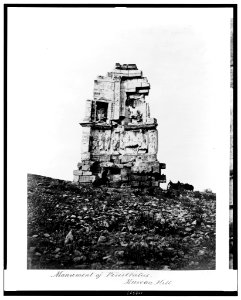 Monument of Pisistratus. Museon Hill LCCN94513597
