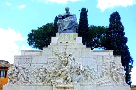 Monument to Giuseppe Mazzini - Rome, Italy - DSC01308 photo