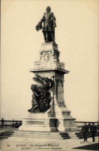 Monument à Samuel de Champlain, Québec, vers 1908