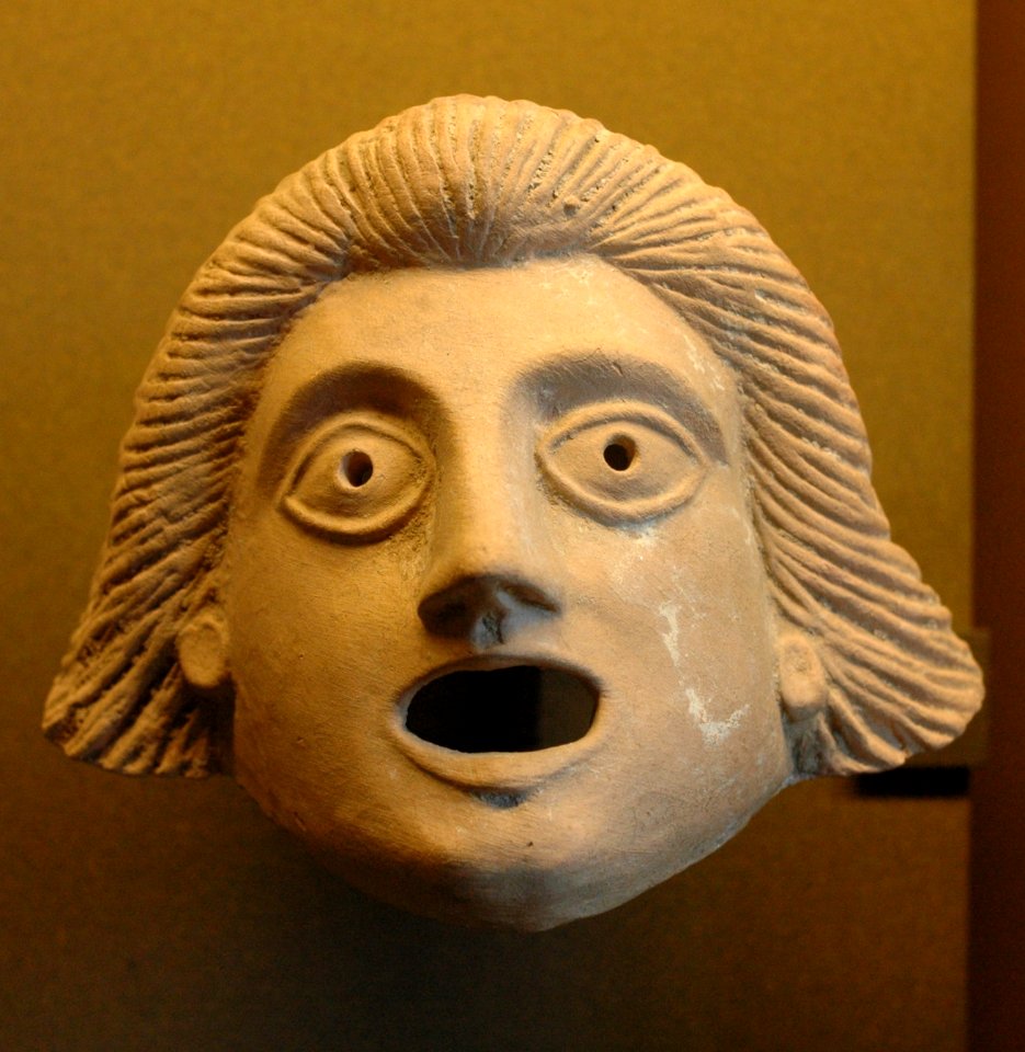Mask youngster Louvre S3044 photo