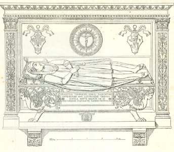 Monumento a Francesco Tornabuoni nella chiesa di S Maria sopra Minerva