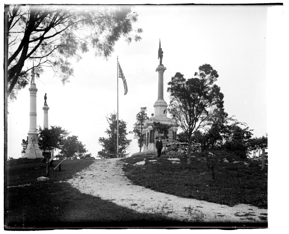Monuments at Chickamauga and Chattanooga National Military Park, Tennessee and Georgia LOC npcc.00039