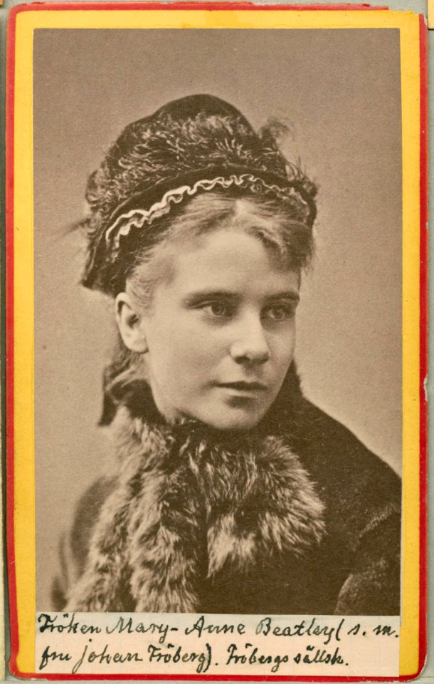 Mary-Anne Beatley, porträtt - SMV - H3 077