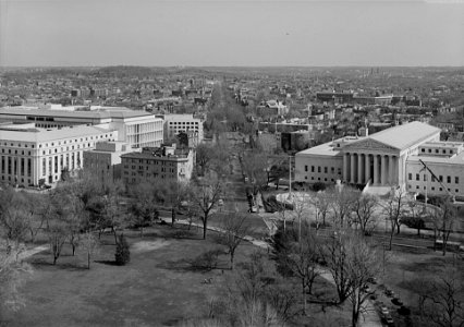 MARYLAND AVENUE CORRIDOR FROM THE CAPITOL DOME photo