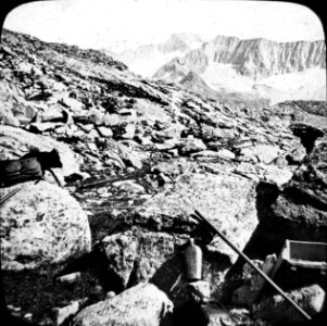Moraine du glacier de Paoule aux Posets, Luchon