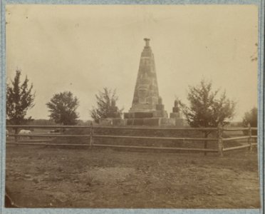 Monument on battlefield of Bull Run LCCN2012647808