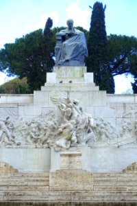 Monument to Giuseppe Mazzini - Rome, Italy - DSC01306 photo