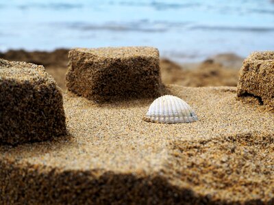 Beach sand sand beach water photo