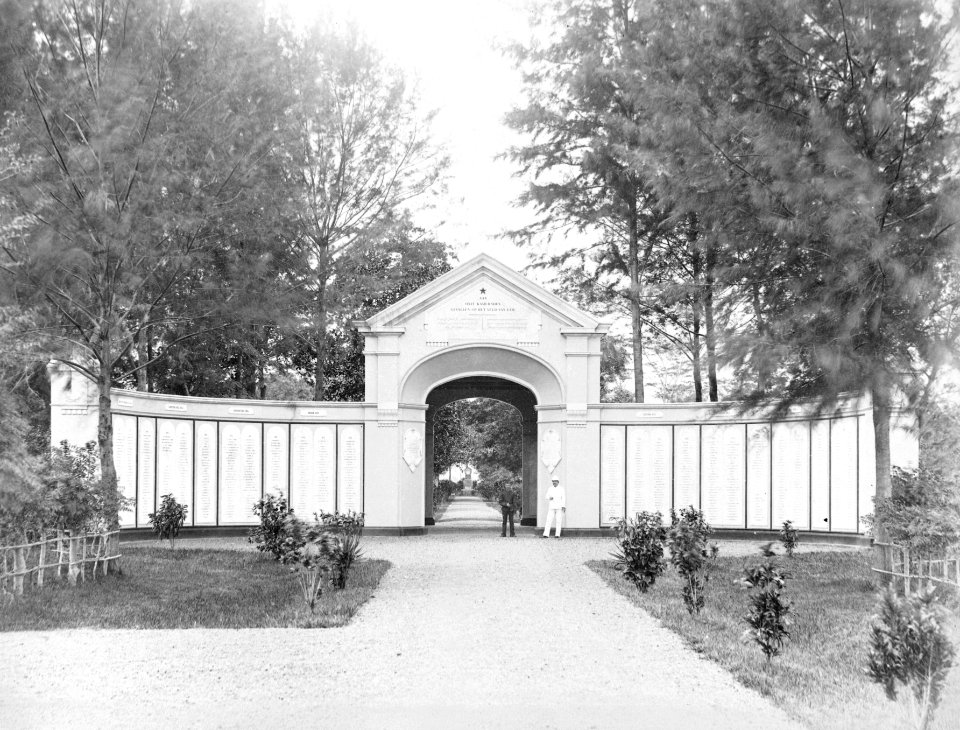 Monumentale portiek van Potjoet
