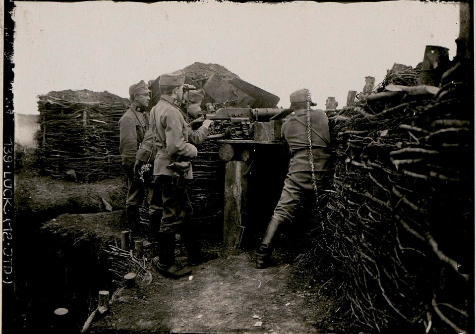Maschinengewehr-.Stand bei der Kavallerie-Schützendivision (BildID 15734452)