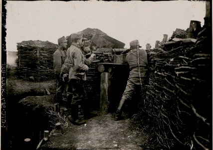 Maschinengewehr-.Stand bei der Kavallerie-Schützendivision (BildID 15734452)