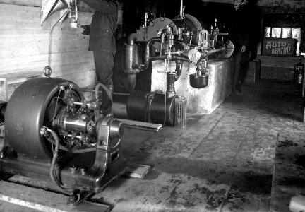 Maschinenhaus der Scheinwerferanlage auf Les Ordons - CH-BAR - 3236864