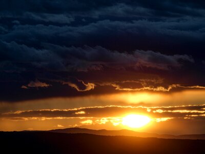 Sky abendstimmung setting sun