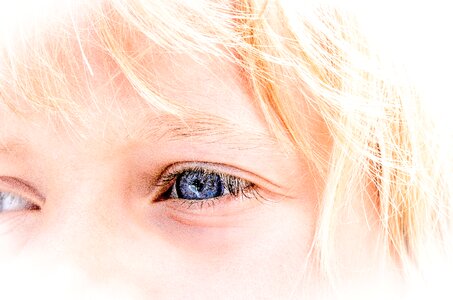 Girl cute eye