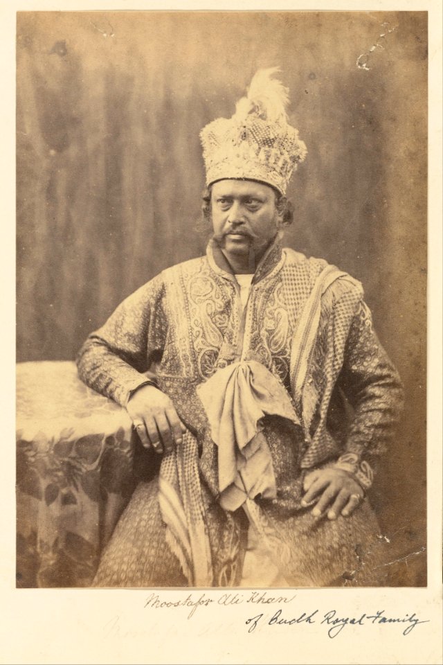Moostafor Ali Khan of the Budh Royal Family attributed to Felice Beato