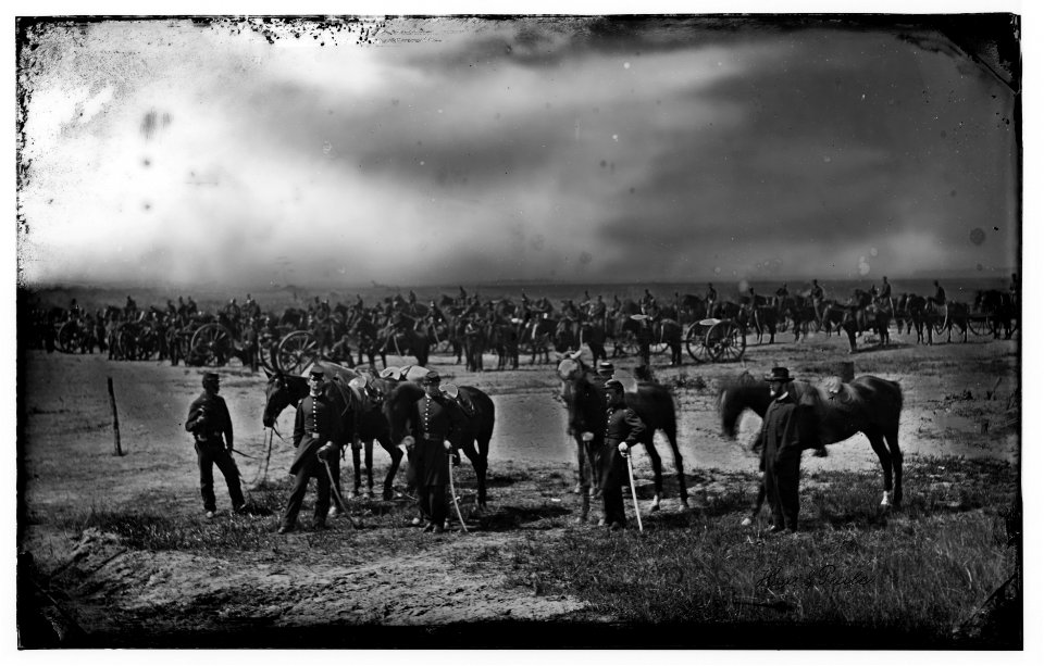 Morris Island, South Carolina. Unidentified artillery unit LOC cwpb.04758