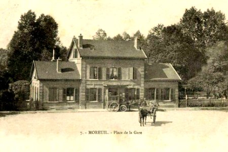 Moreuil (80), la gare (3)