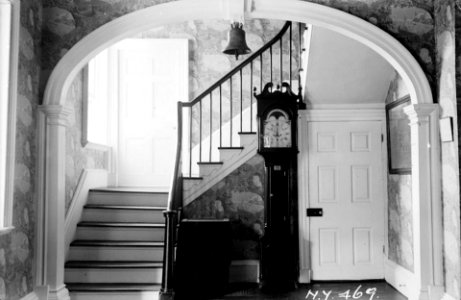 Morris-Jumel Mansion staircase HABS NY,31-NEYO,51-6 photo