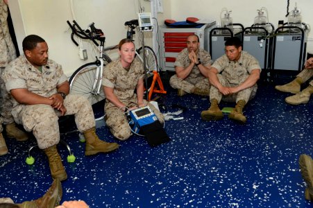 Mass casualty drill 140409-N-BD629-003