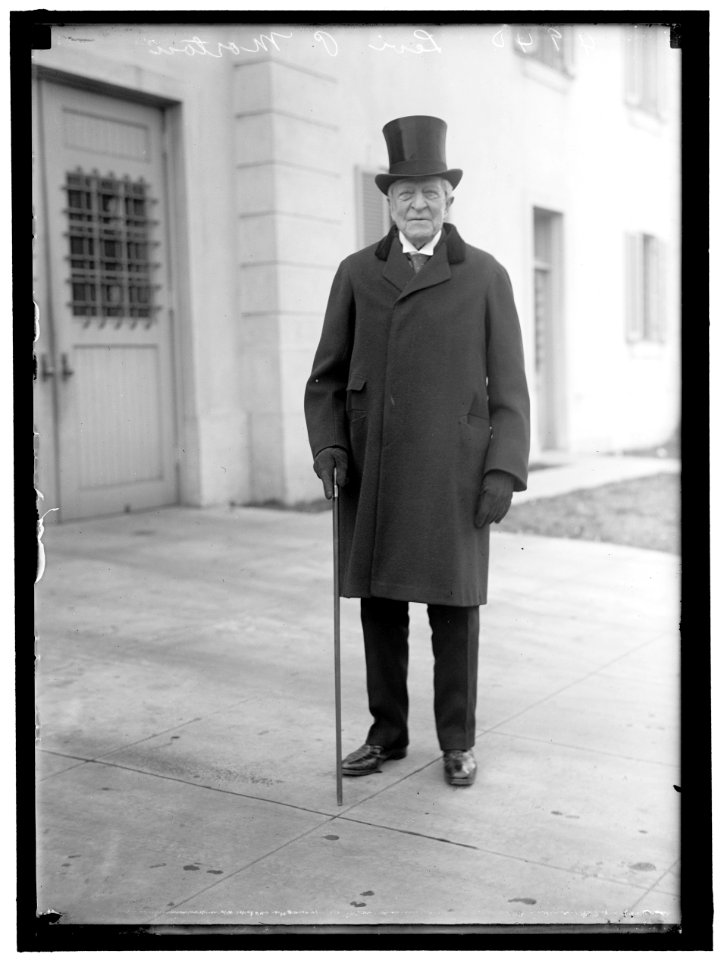 MORTON, LEVI PARSONS. REP. FROM NEW YORK, 1879-1881; U.S. MINISTER TO FRANCE, 1881- 1885; VICE PRESIDENT OF THE UNITED STATES, 1889-1893; GOVERNOR OF NEW YORK, 1895-1907 LCCN2016866192