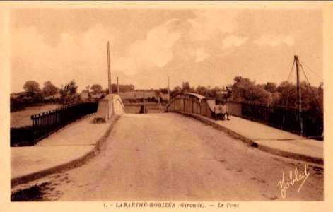 Morizès - pont