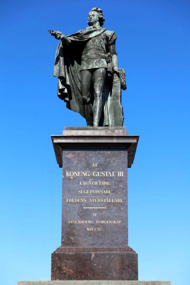 Monument to King Gustav III of Sweden (Stockholm)