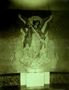 Mosaic and Altar-Thiaucourt Chapel, St. Mihiel American Cemetery, France, 1923 (22069215031)