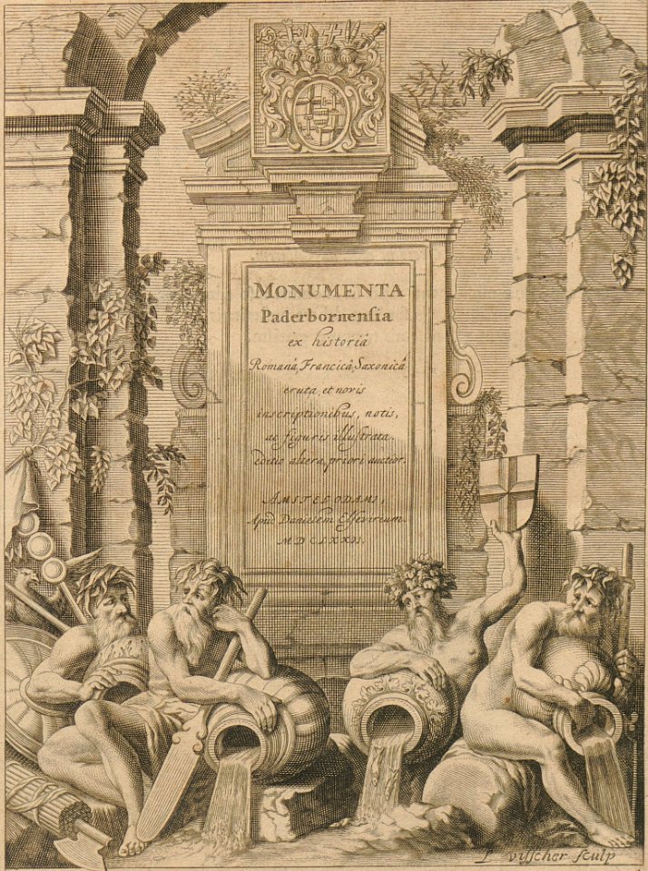 Monumenta Paderbornensia-Titel 1672