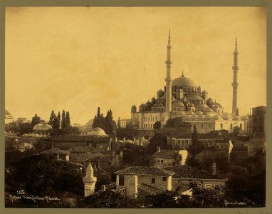 Mosquée Fatih Sultan Mehmed - Sébah & Joaillier. LCCN2004666775