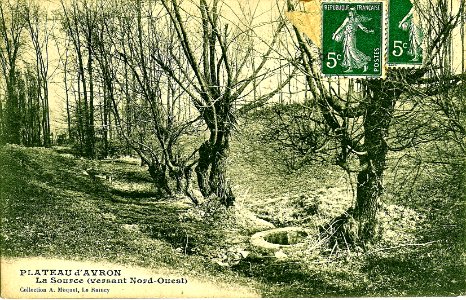 MOQUET - PLATEAU D'AVRON - La Source (versant Nord-Ouest)
