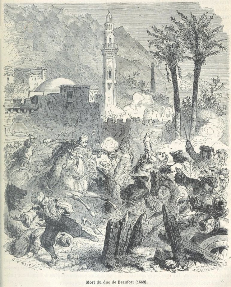 Mort du duc de Beaufort en 1669