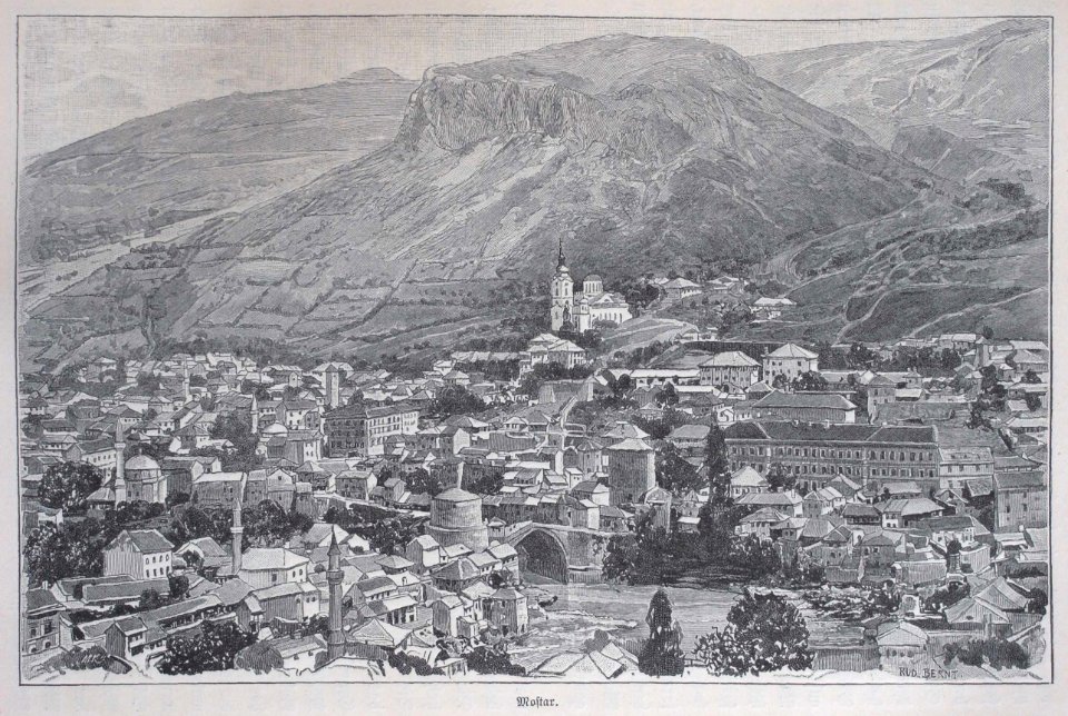 Mostar Historic View