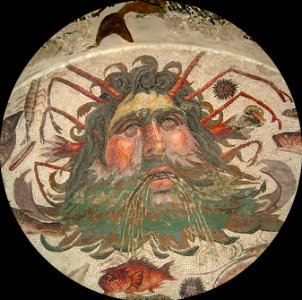 Mosaic head of Ocean Sousse